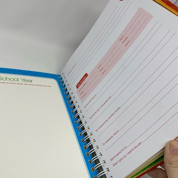 School years record book Preschool through 12 grade memory keeping - Picture 6 of 10